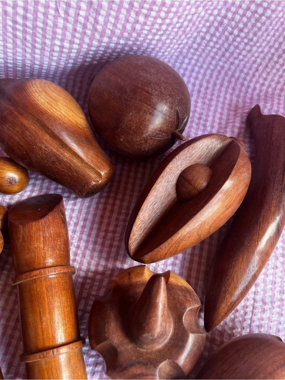 Handcrafted Wooden Fruit & Vegetable Set
